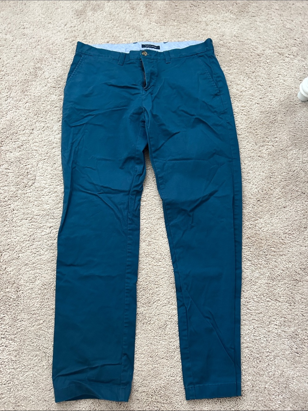 Tommy Hilfiger Men's Teal Chino Pants